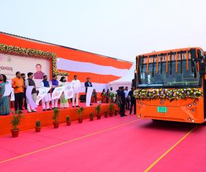 Double decker e-bus, Hop on-Hop off e-bus