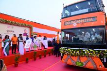 Double decker e-bus, Hop on-Hop off e-bus